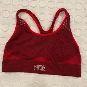 Pink Sports Bra